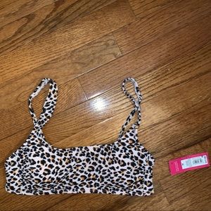 Target Cheetah Bikini Top